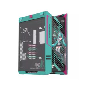 Hatsune Miku Gaming PC – AMD Ryzen 7 9800X3D, ASUS ROG Astral RTX 5080 16GB GDDR7 OC Hatsune Miku Edition, 32GB DDR5 RAM | Premium Gaming PC | UAE