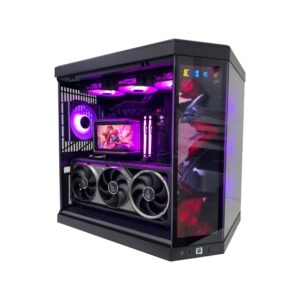Obsidian Infinity Gaming PC – AMD Ryzen 7 9800X3D, ASUS ROG Astral RTX 5080 16GB GDDR7, 64GB DDR5 6000MHz RAM | Extreme Gaming PC | UAE