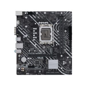 ASUS PRIME H610M-A WiFi D4 Intel H610 DDR4 Micro-ATX Motherboard, LGA1700, PCIe 4.0, WiFi 5