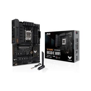ASUS TUF Gaming B650-E WiFi ATX AM5 Motherboard, AMD B650 Chipset, DDR5, PCIe 5.0, WiFi 6E, ARGB Gen 2