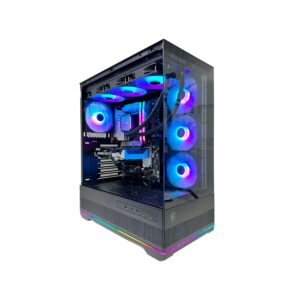 Kiyo Pano Gaming PC – Intel Core i9-14900K, MSI RTX 5070 Ventus 2X OC 12GB GDDR7, 32GB DDR5 RAM | High-Performance Gaming PC | UAE