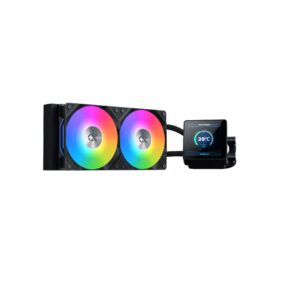 Connect 240 240mm ARGB CPU Liquid Cooler with 3.4" LCD Pump Head