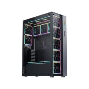 Elysium II Full-Tower Gaming PC Case, E-ATX, Dual PSU, 480mm Radiator Support