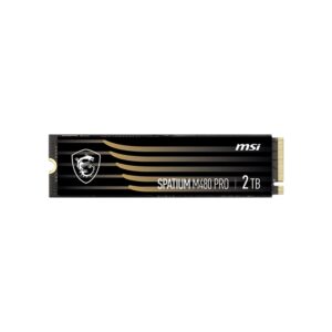 MSI SPATIUM M480 PRO 2TB PCIe 4.0 NVMe M.2 SSD