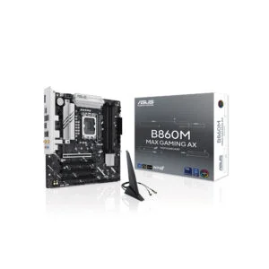 ASUS B860M MAX GAMING AX Micro-ATX Motherboard