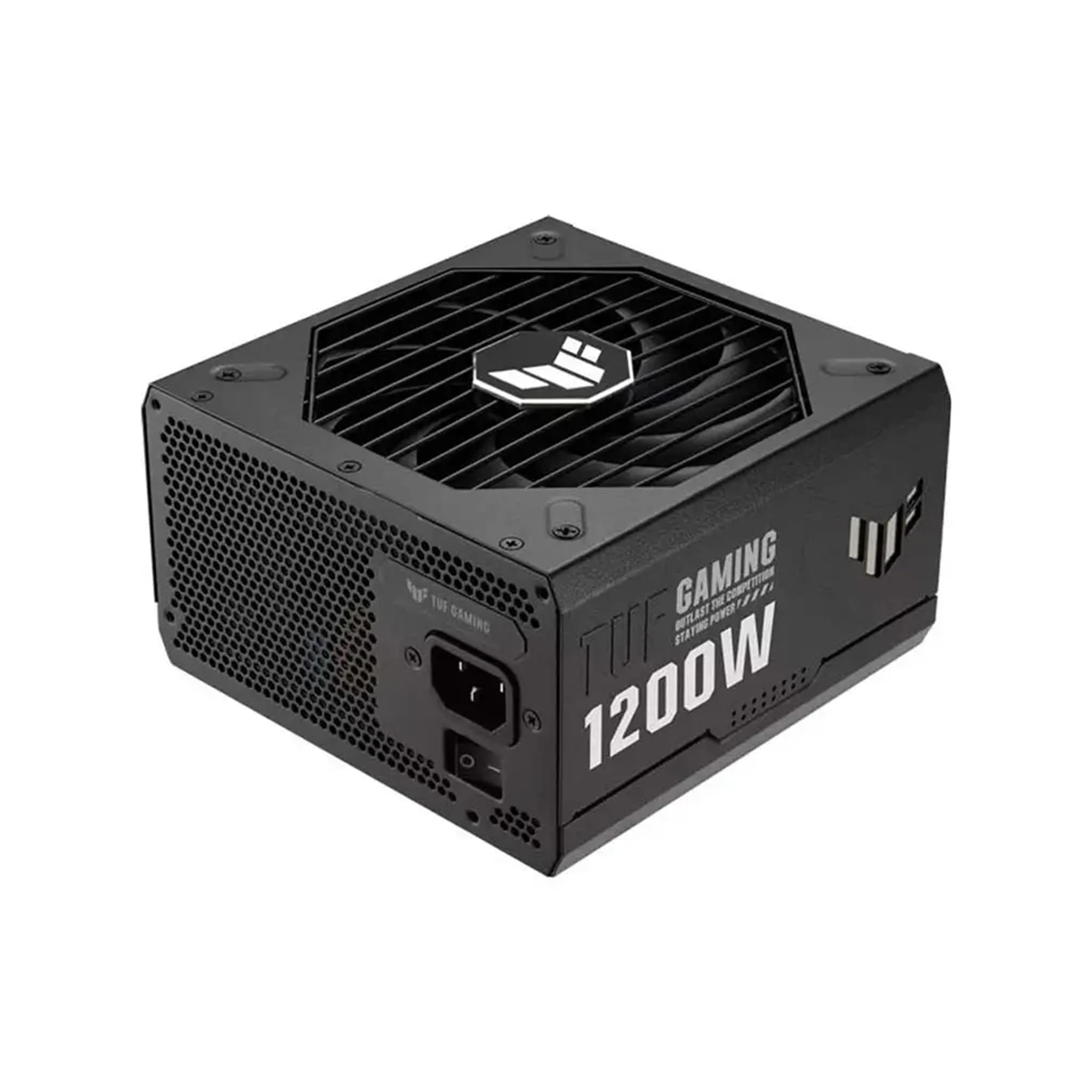 ASUS TUF Gaming 1200W Gold Fully Modular Power Supply, 80 Plus Gold, Dual PCIe 5.1 16-Pin, ATX 3.1 Ready