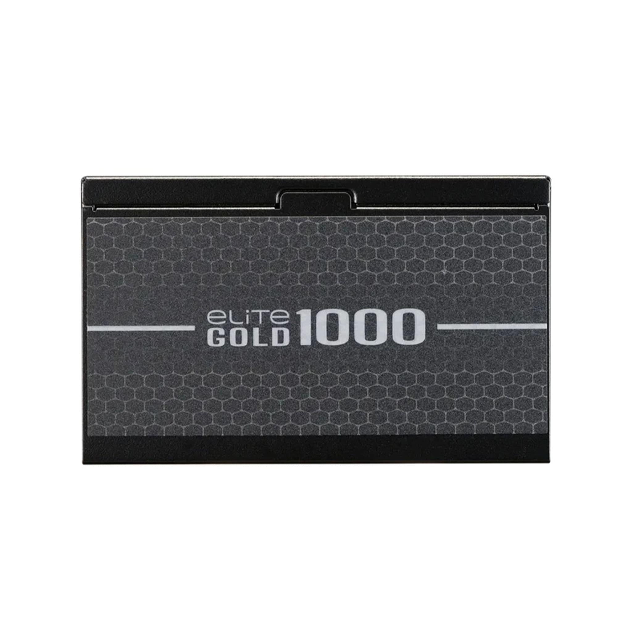 Cooler Master Elite Gold 1000W Fully Modular ATX 3.1 Power Supply, 80 Plus Gold, PCIe 5.1 Ready, Quiet FDB Fan