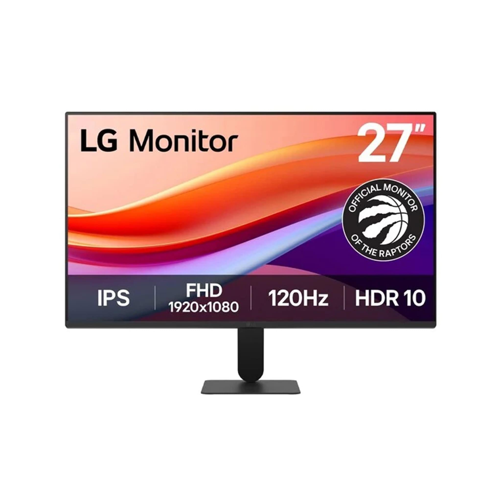 LG 27U411A-B 27-Inch Full HD IPS Monitor, 120Hz, 1ms MBR, HDR10, sRGB 99%, HDMI, VGA