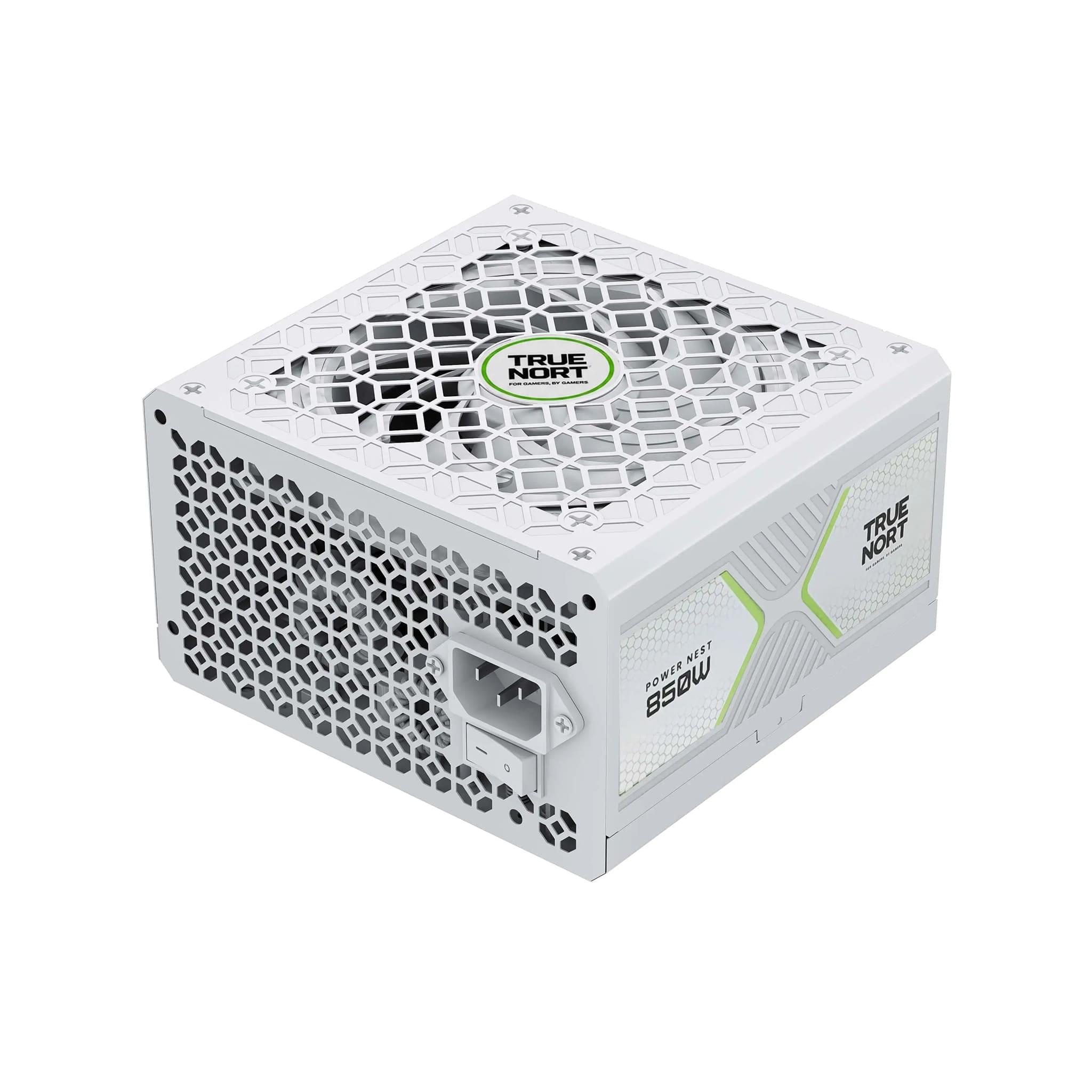 TRUE NORT TN-PS Powernest 850W 80+ Gold Fully Modular ATX Power Supply, Gaming PSU
